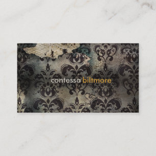 Carte De Visite Finition crème mate captivante de la