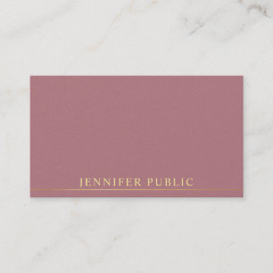 Carte De Visite Finition de luxe perle premium moderne professionn
