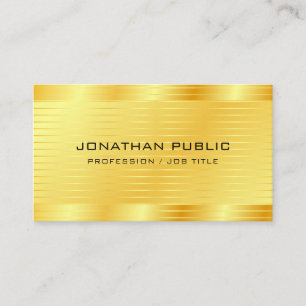 Carte De Visite Finition de soie de qualité supérieure Design élég