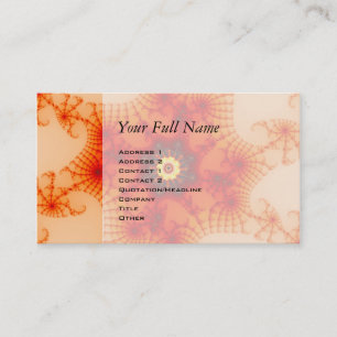 Carte De Visite Fire Web - Art fractal