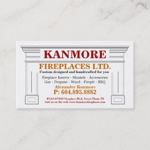 Carte De Visite Fireplaces et Mantels Supply Company