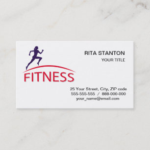 Carte De Visite Fitness