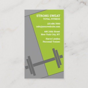 Carte de visite Fitness