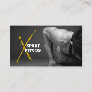 Carte de visite Fitness