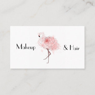 Carte De Visite Flamant rose rose