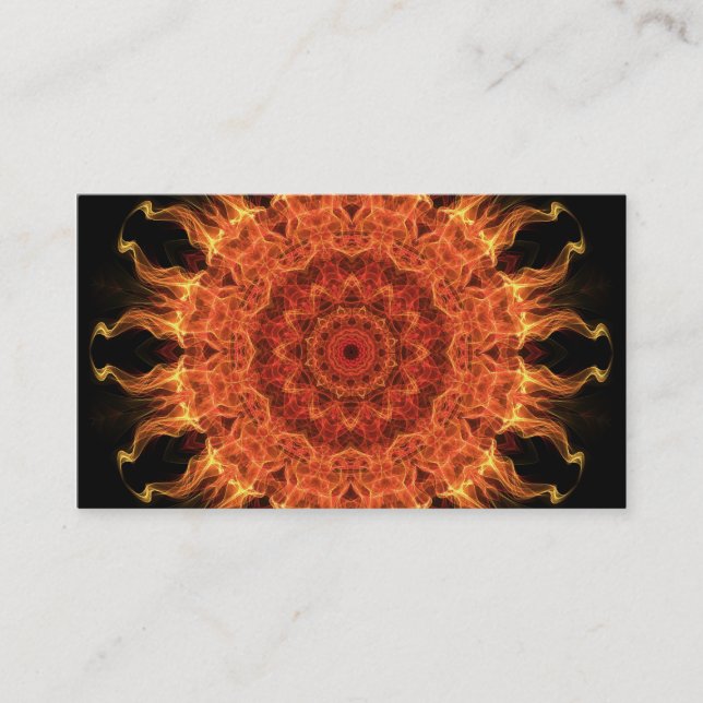 Carte De Visite Flamber Sun (Devant)