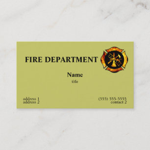 Carte de visite flamboyant 1 de croix maltaise