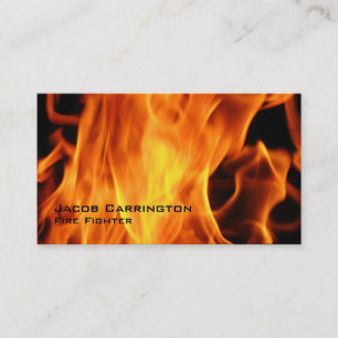 Carte De Visite Flammes