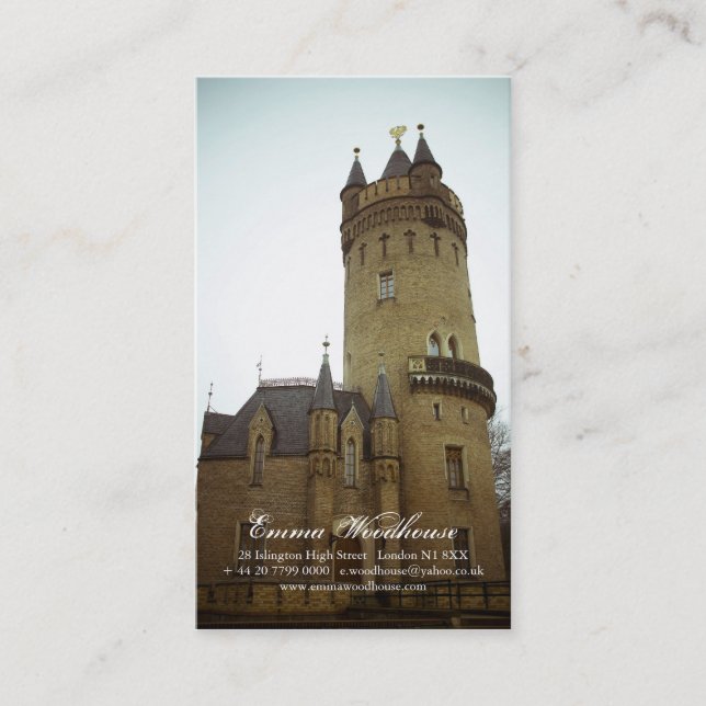 Carte De Visite Flatowturm (Devant)