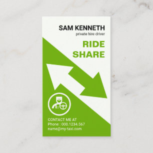 Carte De Visite Flèche Flèche Taxi Routes Voyage Circulation Parta