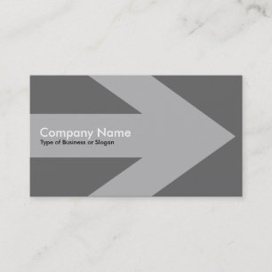 Carte De Visite Flèche v2 - Gris