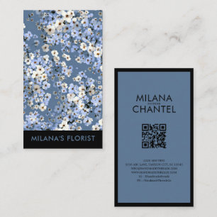 Carte De Visite Fleur de Daisy Moderne Tendance Floriste