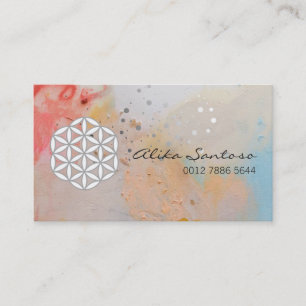 Carte De Visite Fleur de la vie