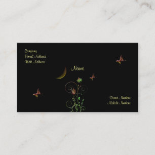 Carte De Visite Fleur de lune