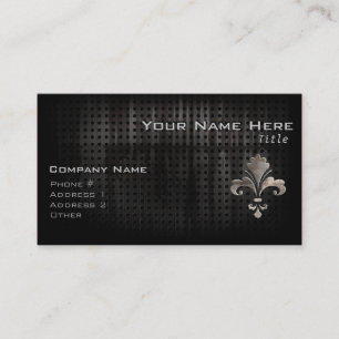 Carte De Visite Fleur rocailleux de lis