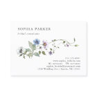 Fleur sauvage botanique | Fille et élégante