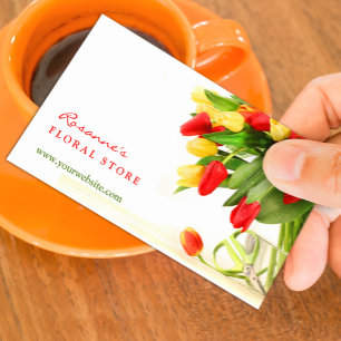Carte de visite fleuriste