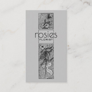 Carte de visite fleuriste