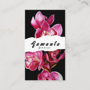 Carte de visite fleuriste