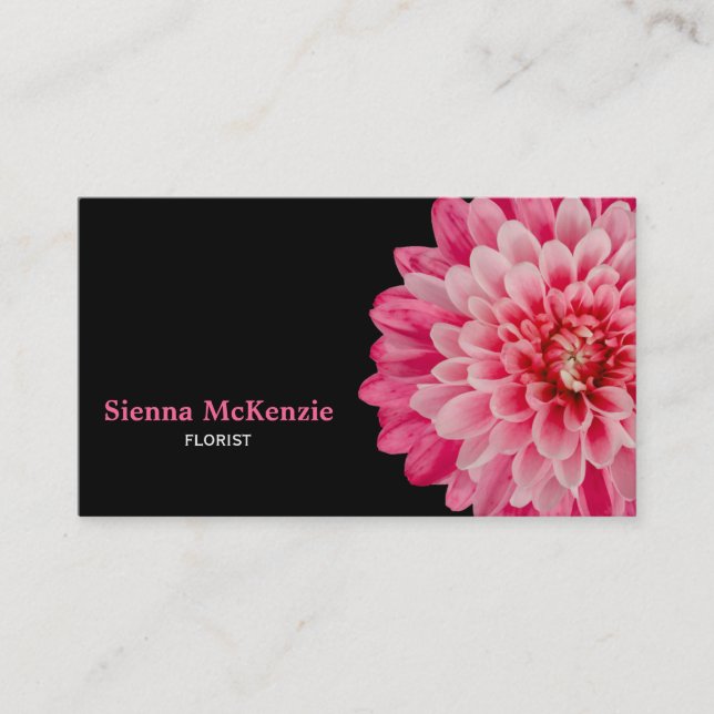 Carte De Visite Fleuriste (Devant)