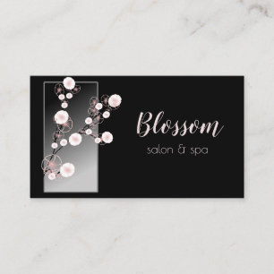 Carte De Visite Fleurs cerises