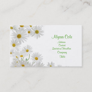 Carte De Visite Fleurs de camomille
