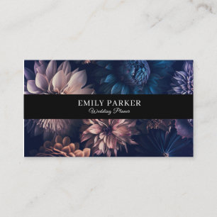 Carte De Visite Fleurs modernes élégantes