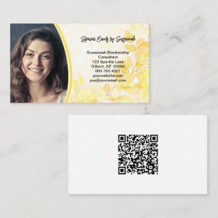 Carte De Visite floral