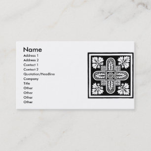 Carte de visite Floral Design