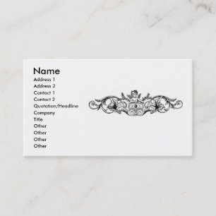 Carte de visite Floral Design