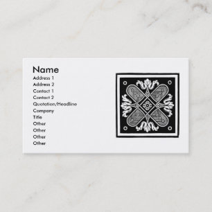 Carte de visite Floral Design