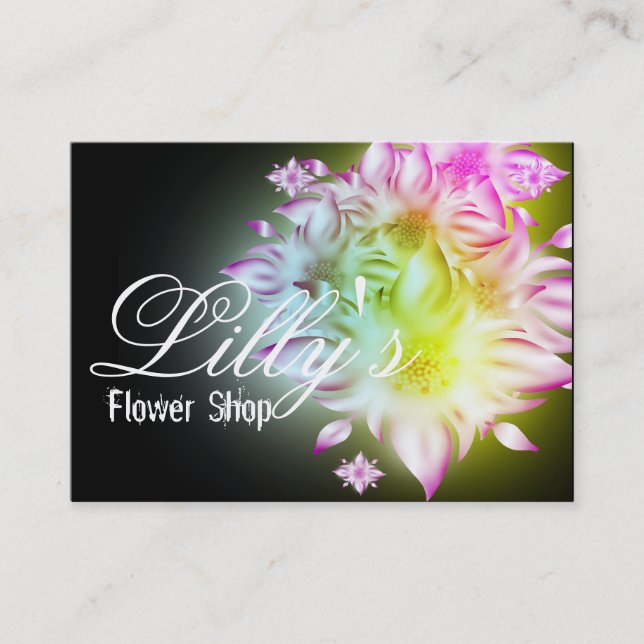 Carte de visite Floral Flower Shop (Devant)
