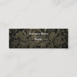 Carte de visite floral grunge vintage bon marché