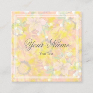 Carte de Visite - Florale