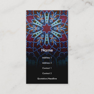 Carte de visite FloralStar