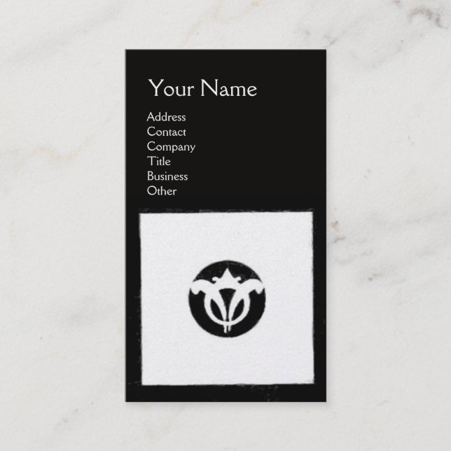 Carte De Visite FLORENTINE RENAISSANCE HARMONIE Bureau juridique (Devant)