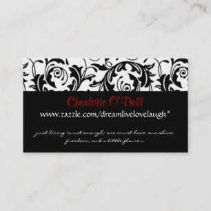 Carte De Visite flourish ; vente de site Web