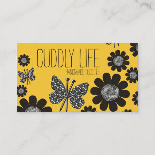 Carte De Visite Flowe fait sur commande de fil d'aiguilles de