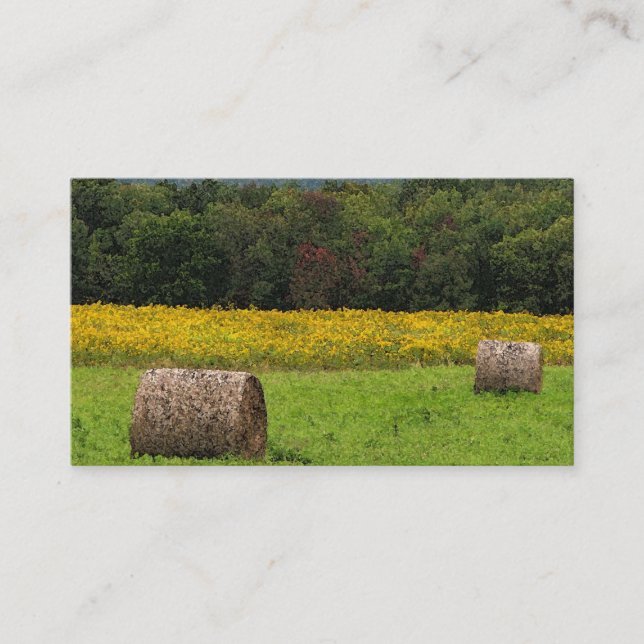 Carte De Visite Foin à vendre (Devant)