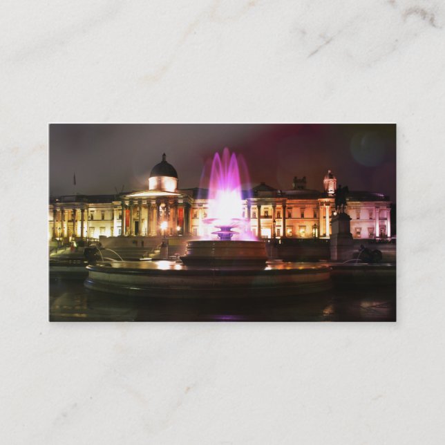 Carte De Visite Fontaine Carré Trafalgar (Devant)