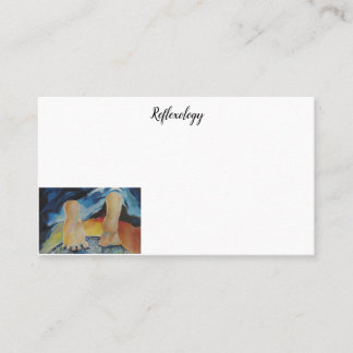 Carte De Visite Foot Wellness Relex Maureen Girard EArth