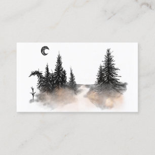 Carte De Visite forêt poussiéreuse