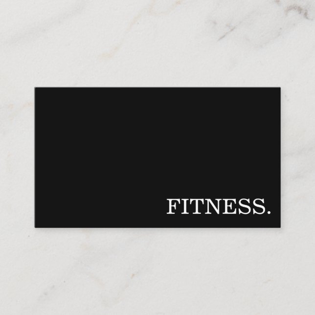 Carte De Visite Formateur minimal (Devant)