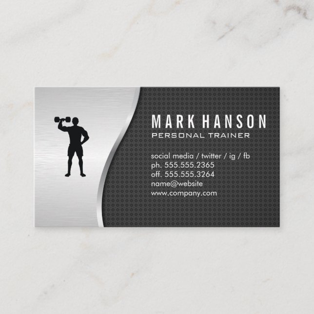 Carte De Visite Formateur personnel (Devant)