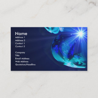Carte De Visite Formation des étoiles