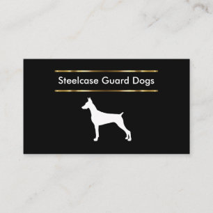 Carte De Visite Formation et ventes de chien de garde