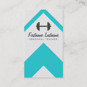 Carte De Visite Formation Personnelle Moderne & Fitness