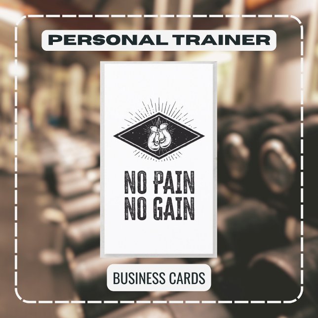 Carte De Visite Formation professionnelle personnelle Fitness & Nu (Créateur téléchargé)
