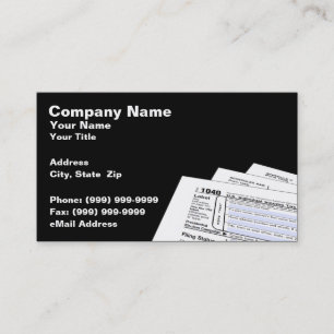 Carte De Visite Formes d'impôt