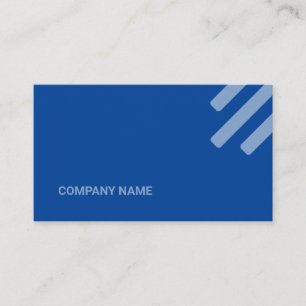 Carte De Visite Formes plates de ton bleu type Qr Code